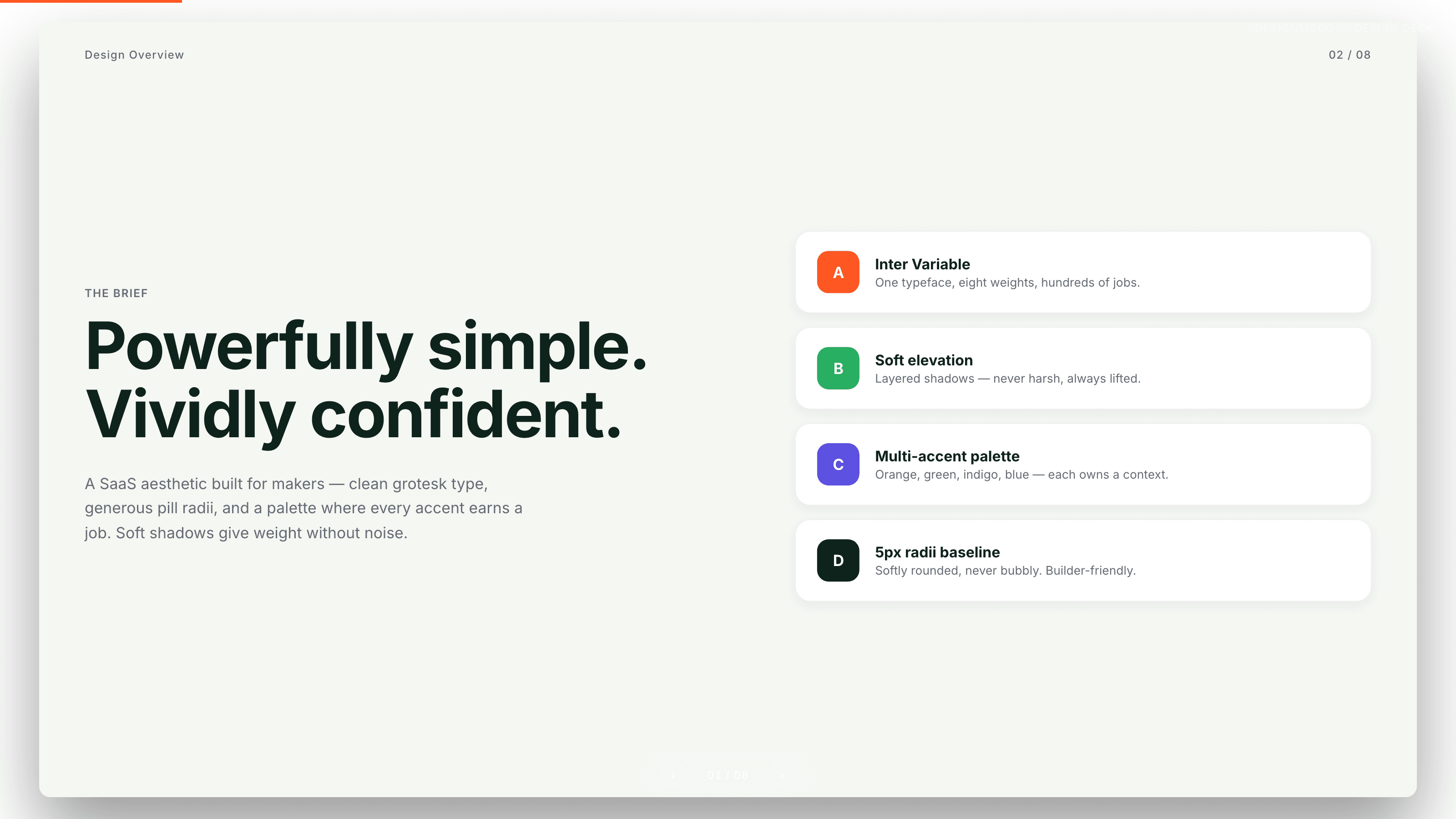 Designmodo deck slide 1