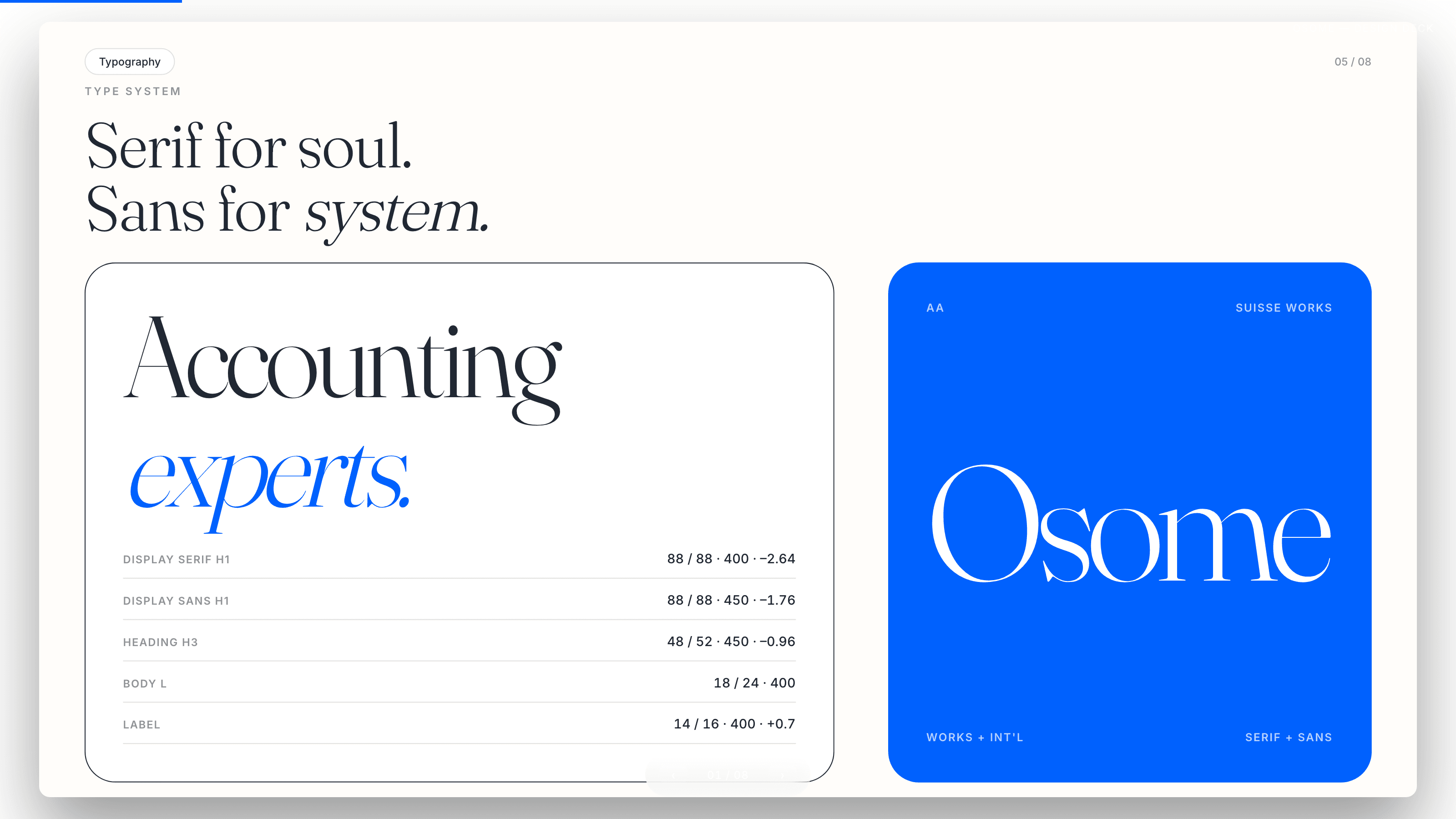 Osome deck — more inside