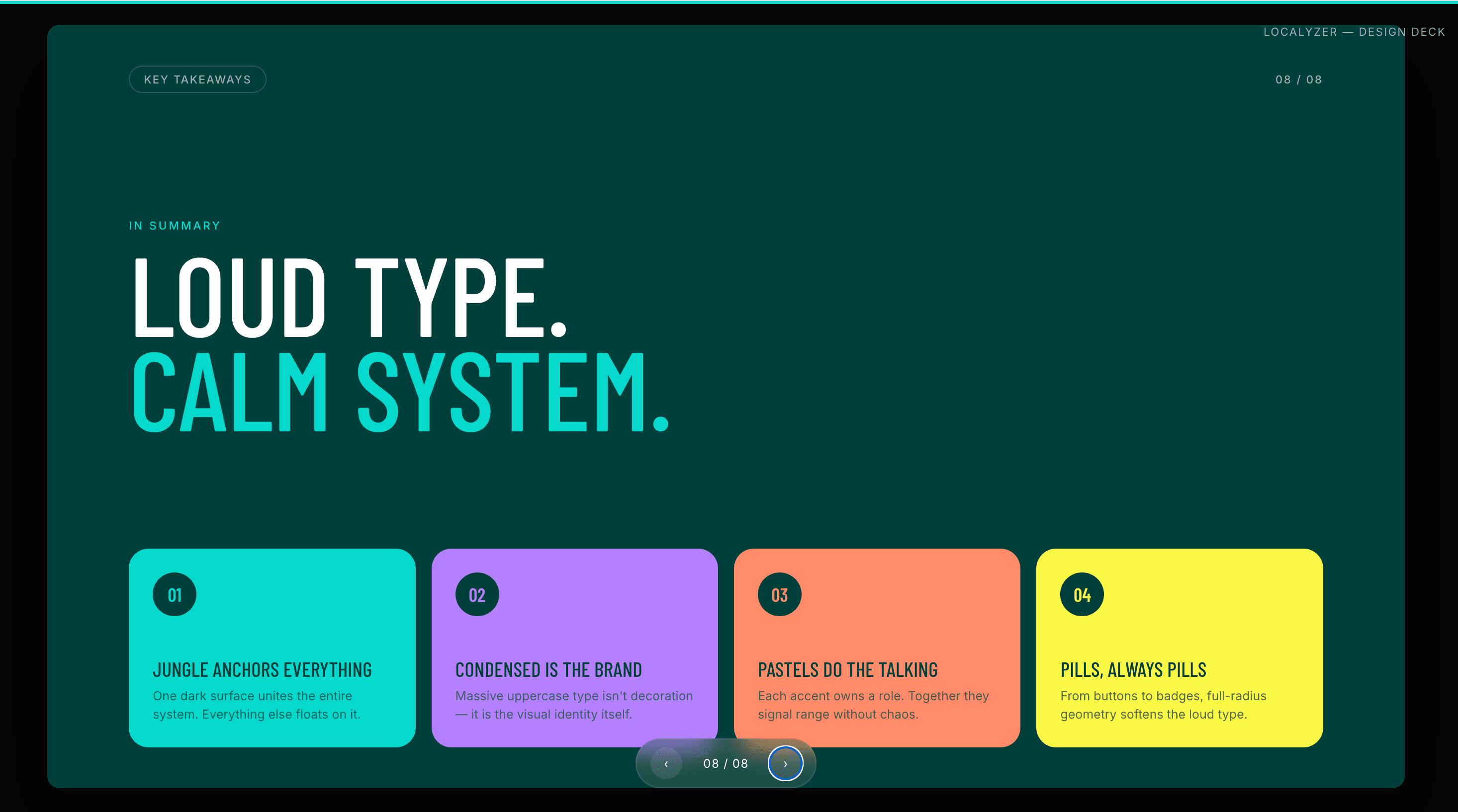 Localyzer Tailwind website pack preview